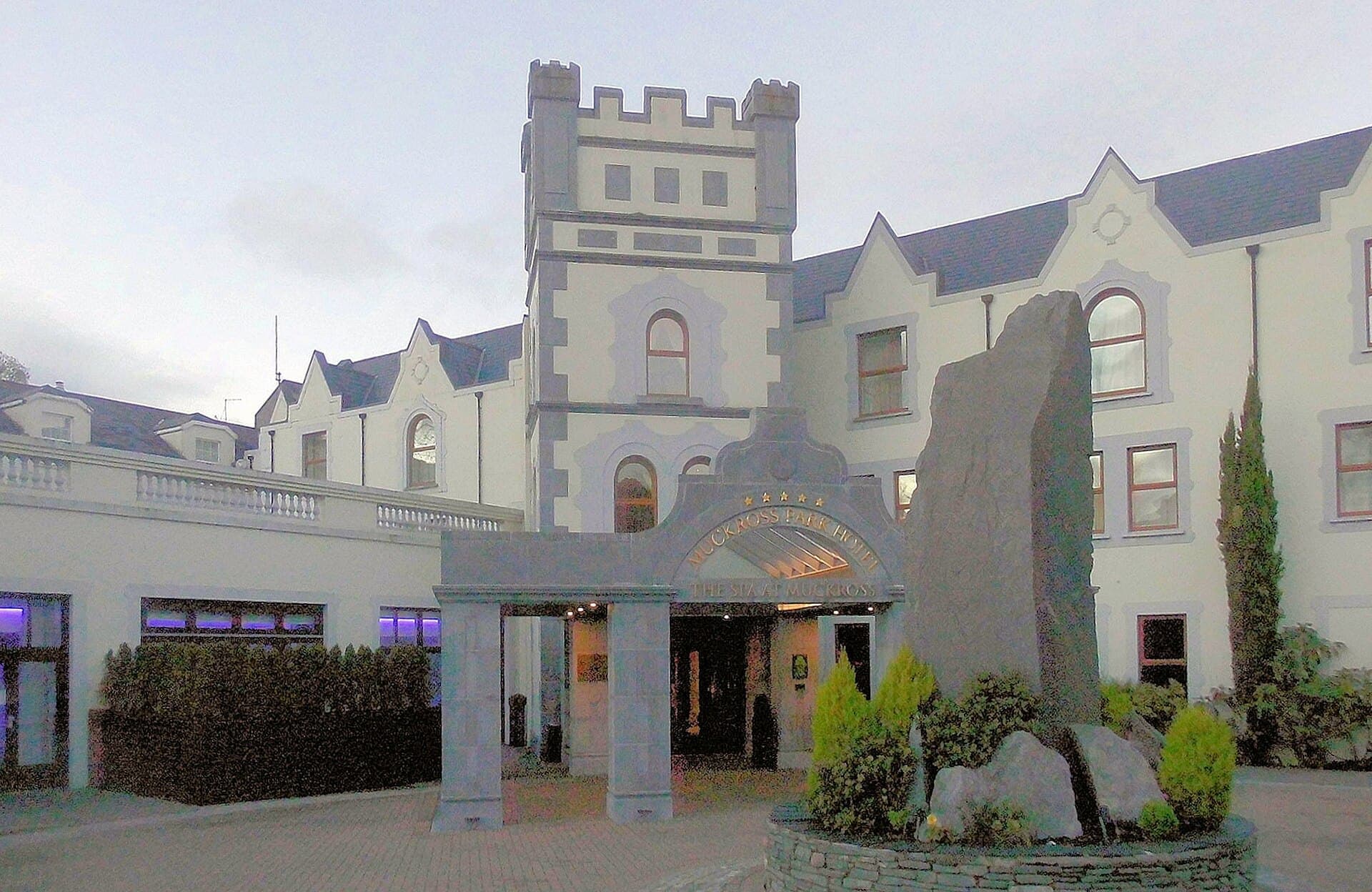 Entrance of the Muckross Park Hotel, Killarney